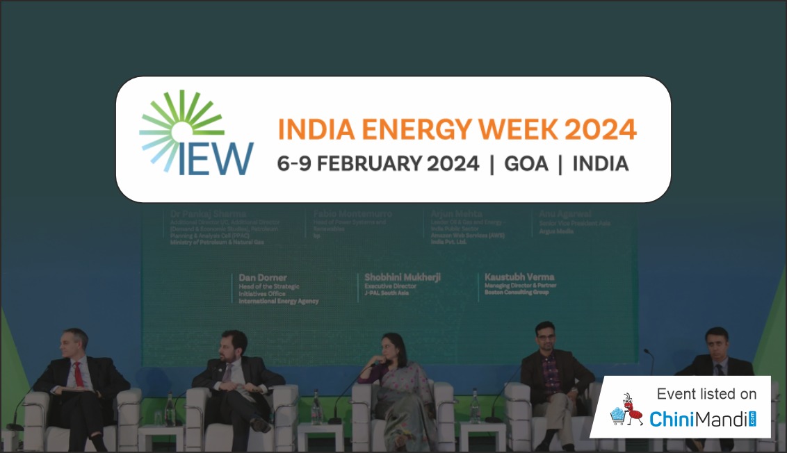 India Energy Week 2024 ChiniMandi Sugar Events